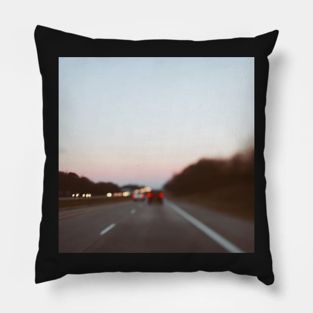 Road Trip Pillow by ALICIABOCK