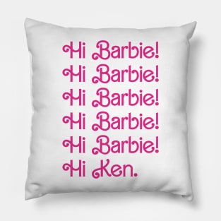 Hi Barbie! Pillow