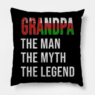 Grand Father Omani Grandpa The Man The Myth The Legend - Gift for Omani Dad With Roots From  Oman Pillow