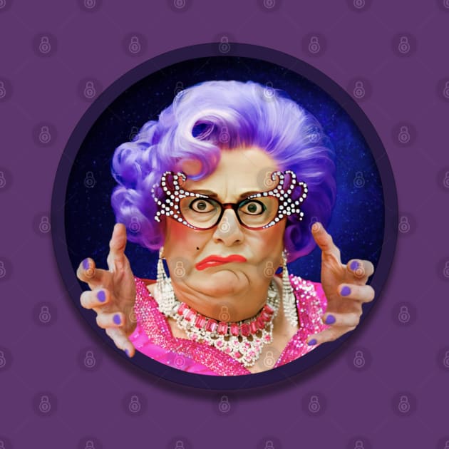 Dame Edna by Zbornak Designs