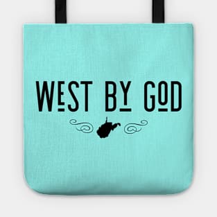 West By God West Virginia State Design Tote