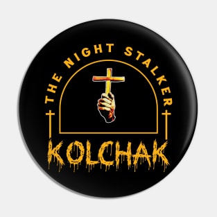 Kolchak The Night Stalker // Horror 70s Fan Design Pin