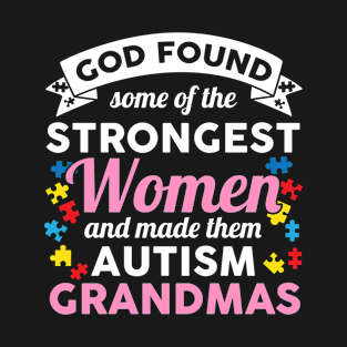 Autism Grandmas T-Shirt