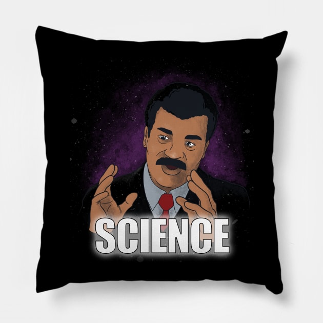 Not saying it was science but... Pillow by TeeKetch