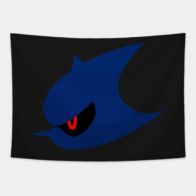Metal Sonic icon Tapestry by DanielCostaart
