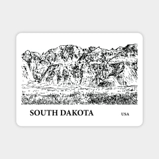 South Dakota USA Magnet
