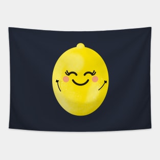 Hands Up Happy Lemon Tapestry