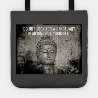 Buddha Quote Tote