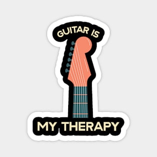 Guitar Is My Therapy Magnet