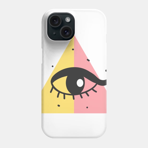 All Seeing Eye Phone Case by UniqueDesignsCo