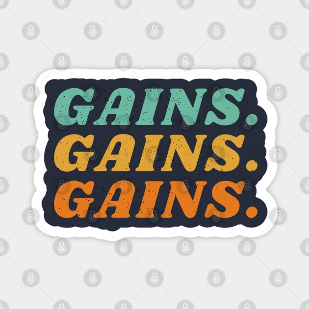 Gains Gains Gains Magnet by High Altitude