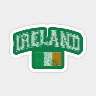 Retro Flag of Ireland Irish St Patrick's Day Magnet