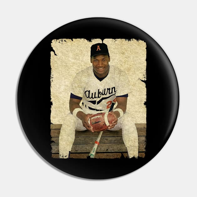 Bo Jackson in Auburn Tigers baseball Pin by PESTA PORA