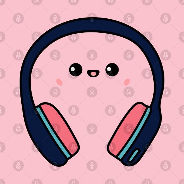 Cute kawaii headset by Furpo Design