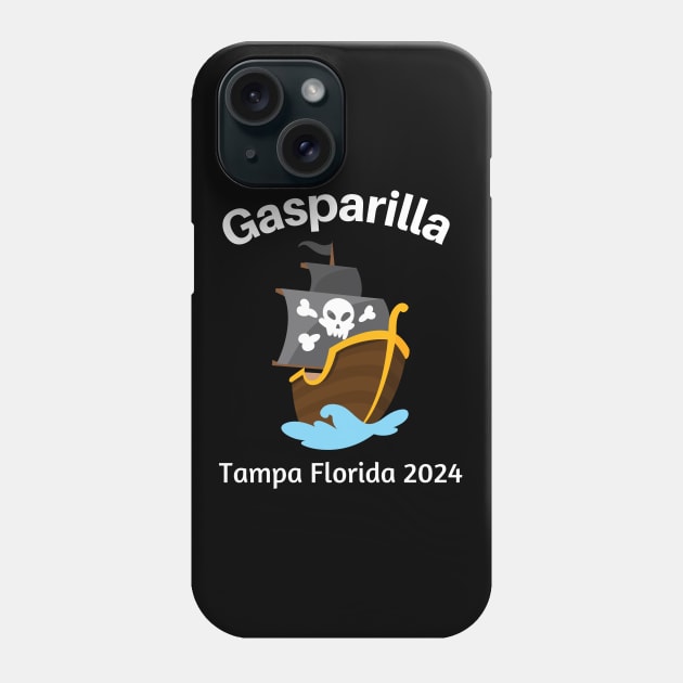 Gasparilla Pirate Festival 2024 - Tampa Florida Phone Case by MtWoodson