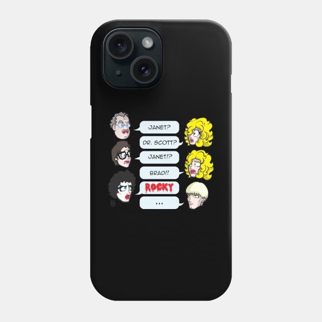 ROCKY Phone Case by Von Plundercat