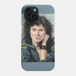 Ellen Ripley Oil Portrait (Alien 1979) Phone Case