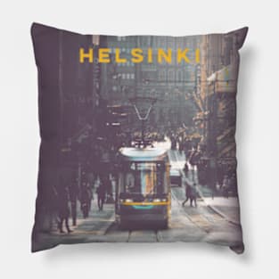 Helsinki Finland Pillow