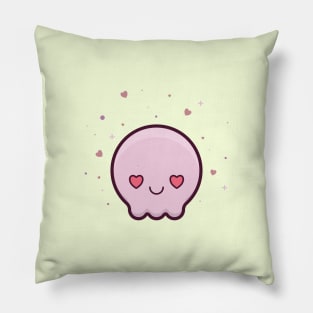 Cute Squid Skull Thing Pillow