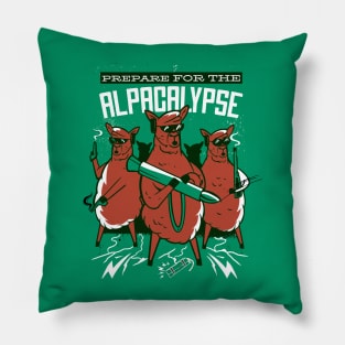 get READY FOR THE ALPACALYPSE Pillow