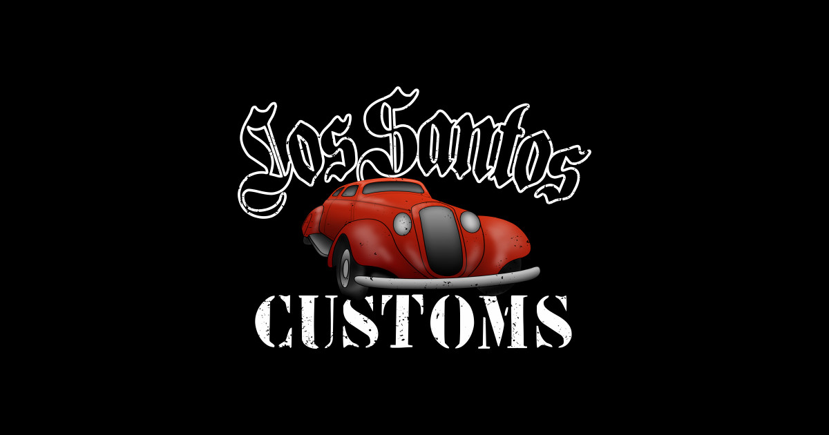 Los Santos Customs Grand Theft Magnet Teepublic