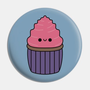 Cute Strawberry Cupcake - Kawaii Cupcake Pin