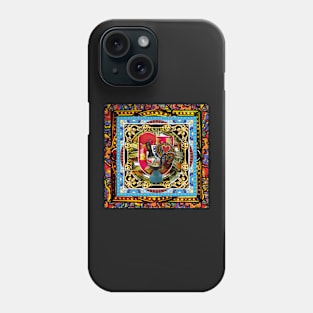 Portuguese folk art Phone Case