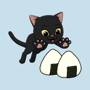 Bombay Cat excited to eat Rice Balls T-Shirt