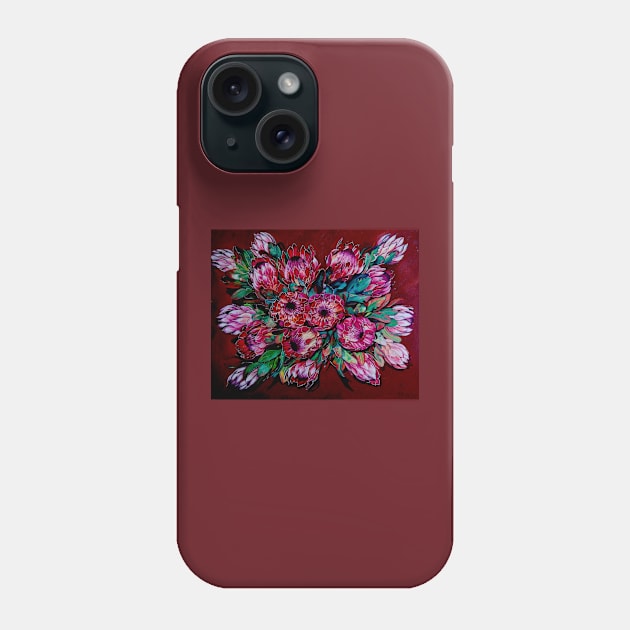 Proteas. Phone Case by Binovska