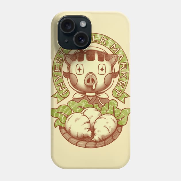 The Pig of Wolfstreet Phone Case by zeroaxis