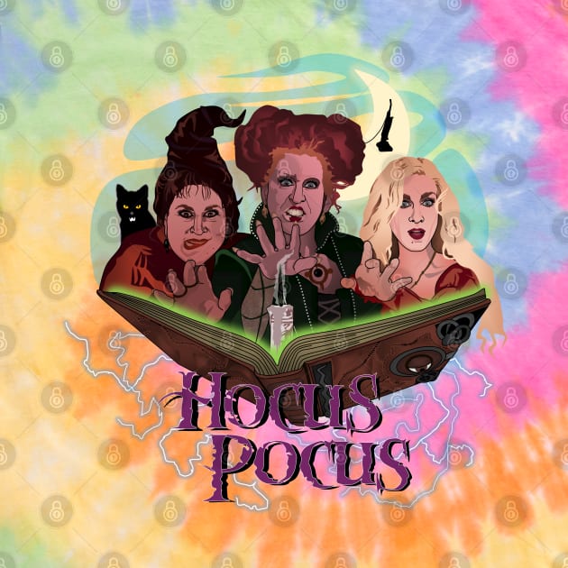 Hocus Pocus Sanderson Sisters I Put a Spell on You Halloween by Screen Fiend Merch