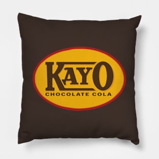 Chocolate Soda Pillow