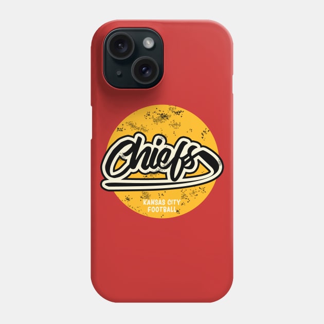 Kansas City Chiefs Football Phone Case by FootballBum