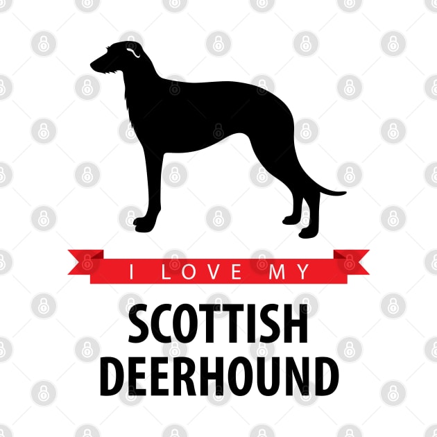 I Love My Scottish Deerhound by millersye