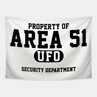 Area 51 Security Department Tapestry