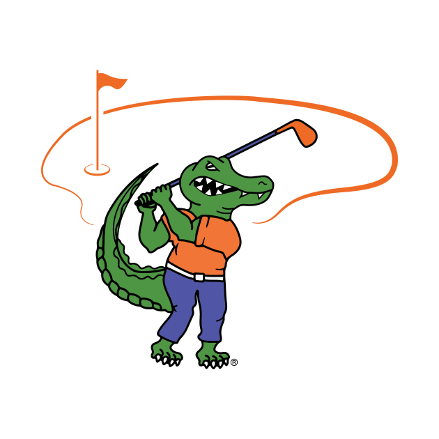 Golfing Gator by Golfing Gators