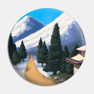 Path to a mountain Pin