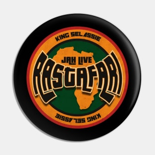 Africa Jah Live Pin