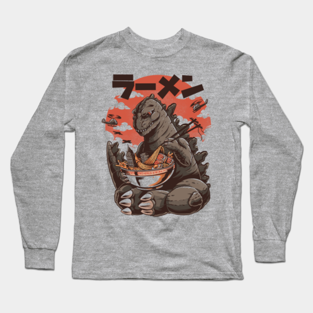 godzilla long sleeve shirt