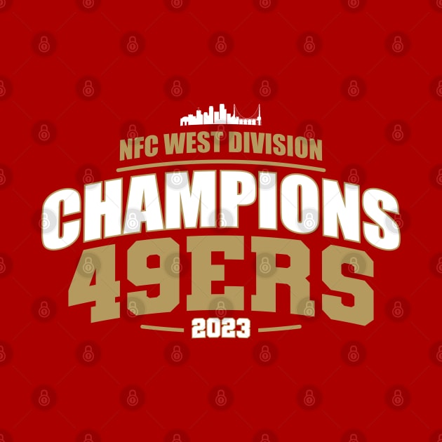 49ers 2023 Division Champions by Nagorniak