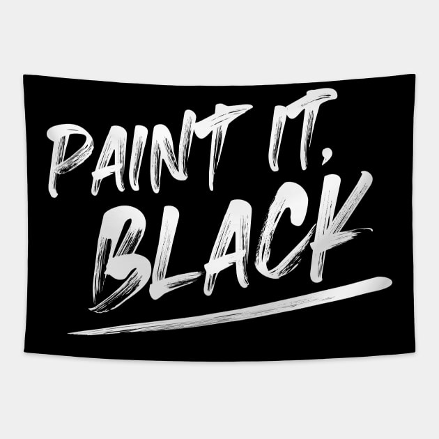 Paint it, black Tapestry by EduardoLimon