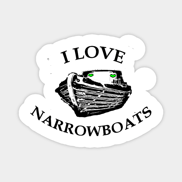 I love narrowboats bywhacky Magnet by bywhacky