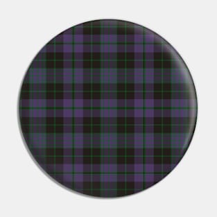 Clergy Green Plaid Tartan Scottish Pin