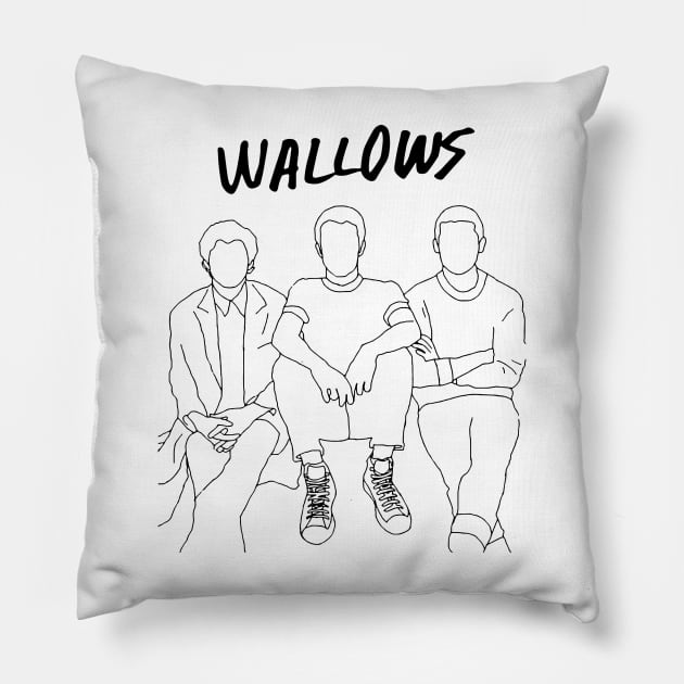 wallows 4 Pillow by Dermotstore