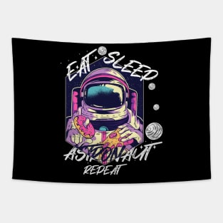 Eat Sleep Astronaut Repeat Tapestry