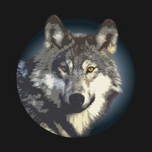 Wolf Lobo Fans Loners Wildlife Lovers T-Shirt