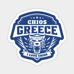 Chios Greece I Love Chios Magnet