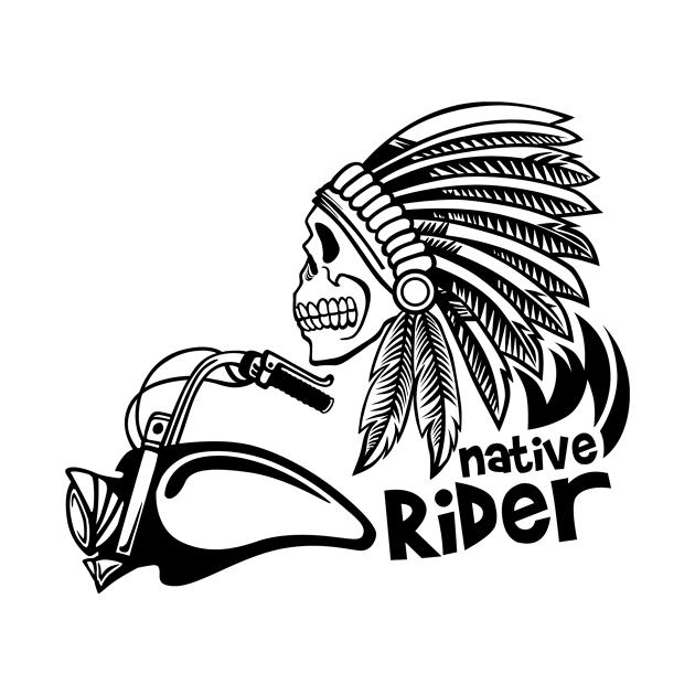 Native Rider by ThyShirtProject - Affiliate