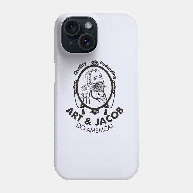 Quality Podcasting Phone Case by Art and Jacob Do America