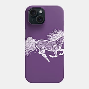 White_Horse_Fantasy Phone Case